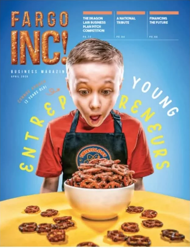 Fargo INC! Apr 2026 cover — Young Entrepreneurs