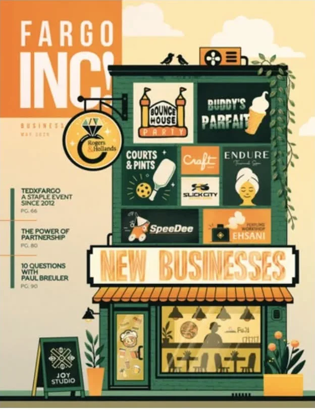 Fargo INC! May 2026 cover — New Businesses