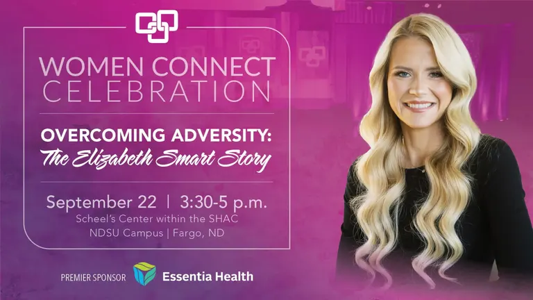 Elizabeth Smart to headline Fargo Moorhead West Fargo Chamber's Women Connect Celebration Sept. 22
