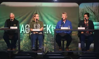 Experts at West Fargo's Big Iron Farm Show discuss how cattle producers meet demand despite 75-year herd lows