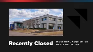 Fargo-based Enclave acquires fully leased 255,501-sq-ft two-building industrial asset in Maple Grove, MN