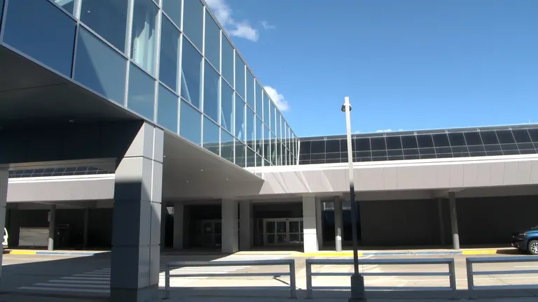 Hector International Airport skyway opens, connecting terminal to parking ramp