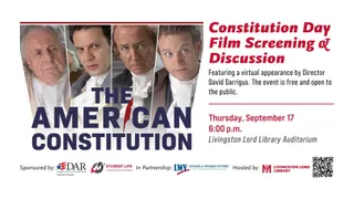 MSUM's Livingston Lord Library to host free screening of documentary 'The American Constitution' on Sept. 17
