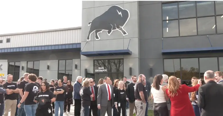 Badland Batteries hosts grand opening of North Fargo lithium-ion battery factory for drones
