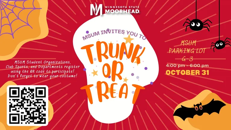 MSUM hosting Trunk or Treat on Oct. 31 in Parking Lot G-3; registration open to community businesses