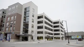 NP Parking Garage opens at 602 NP Avenue, adding 480 spaces to downtown Fargo
