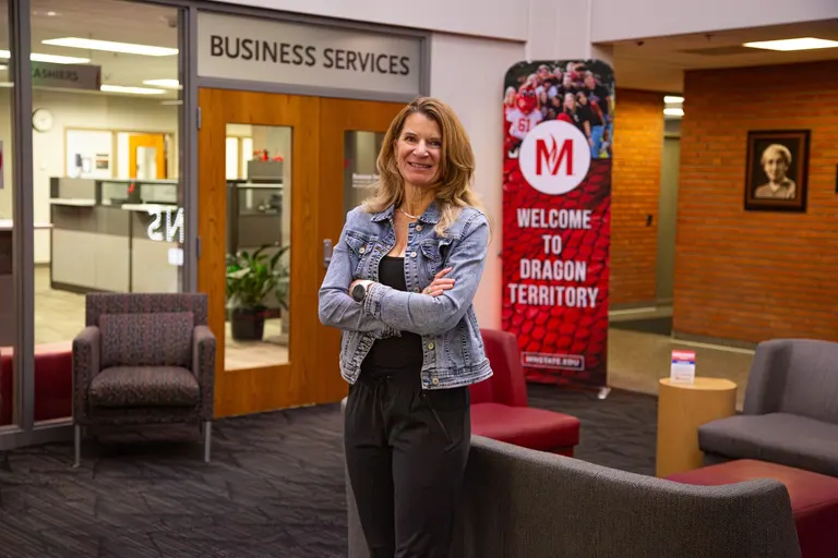 Sue Bertsch moves to academic planning coordinator role in MSUM Registrar's Office