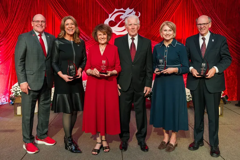 MSUM Foundation presents 2026 Legacy Builder Awards to Gate City Bank, Sanford Health, George Soule, and the Quigleys