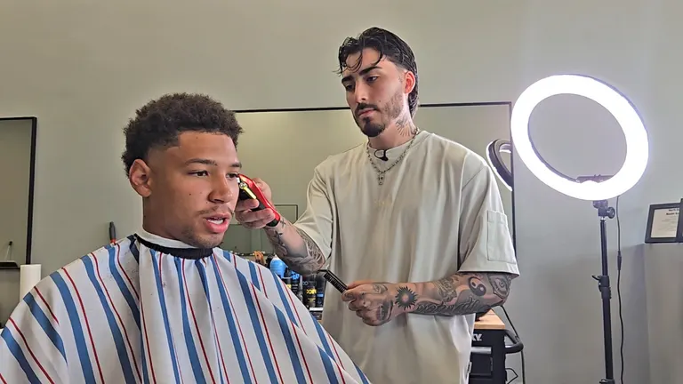 Fargo barber Landen Lopez, 23, opens House of Fades, rents space to other barbers