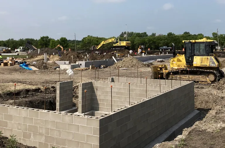 McDonald's under construction in Horace at 7785 Jack's Way near Dairy Queen and Circle K