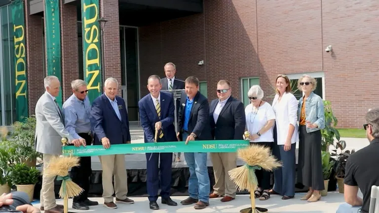NDSU unveils new Bolley Agricultural Laboratory for ag research