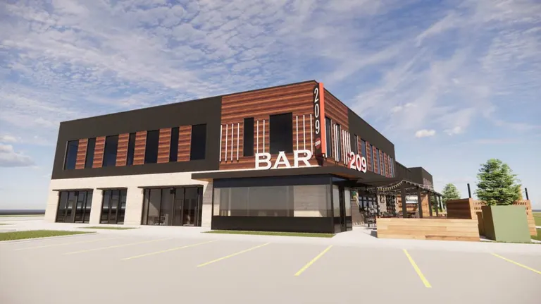 Bar 209 nearing completion at The Shops at Tillstone in south Fargo, opening this fall