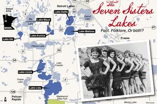 Research finds Seven Sisters lakes likely named for individual women, not seven sisters