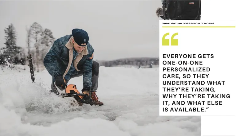Everyone gets one-on-one personalized care, so they understand what they're taking, why they're taking it, and what else is available.