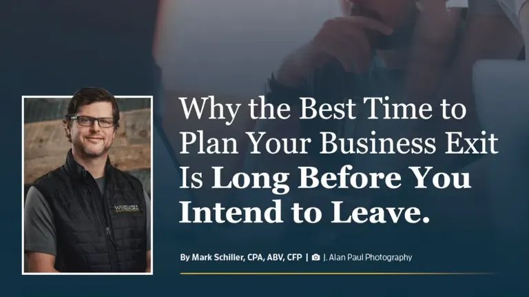 Why the Best Time to Plan Your Business Exit Is Now