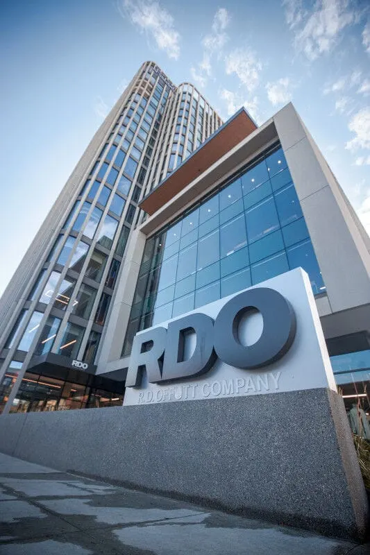 The RDO Tower in Downtown Fargo