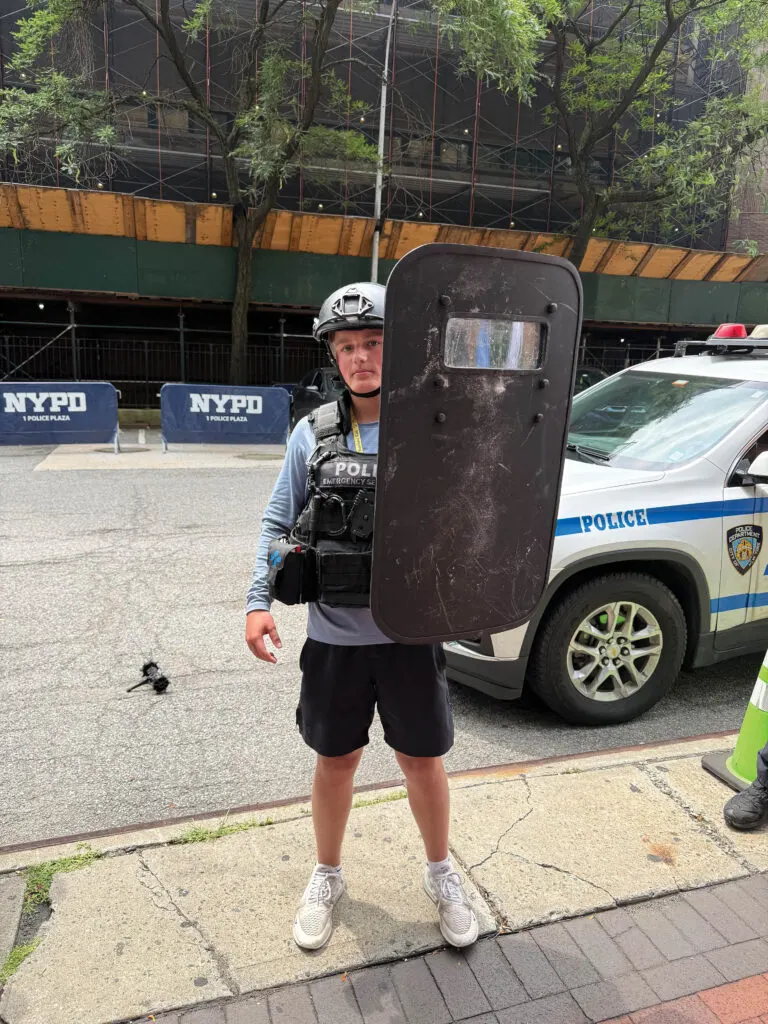 Jaxson Thomsen in New York City, July 2025