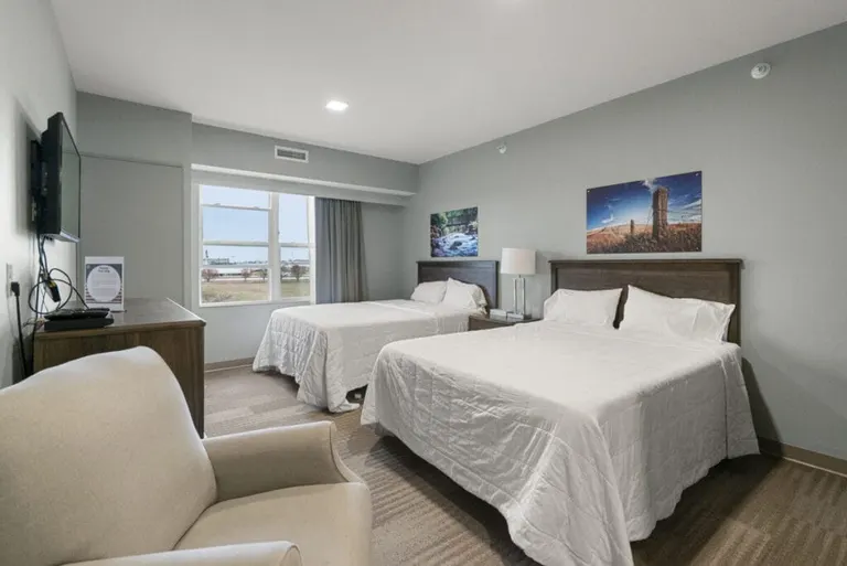 A look inside the bedroom suites.