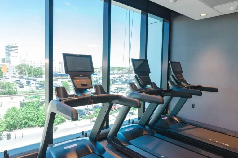 “When we surveyed our employees, the two most requested things were a shower and a fitness room,” Brantner said.