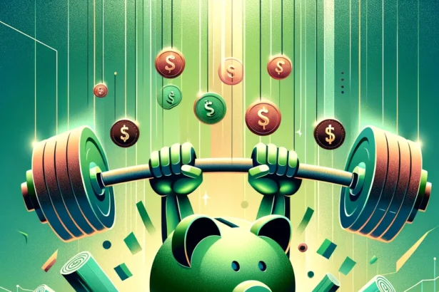 Financial fitness graphic